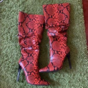 Stiletto boots